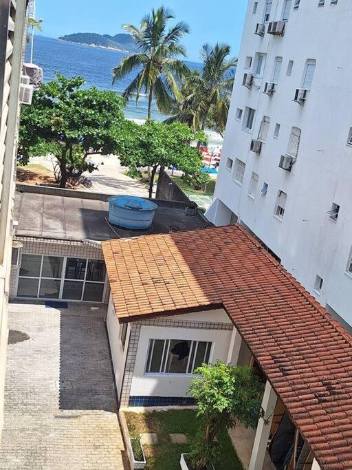 Duplex Pe Na Areia, Praia Do Tombo - Guaruja/Sp. Exterior foto