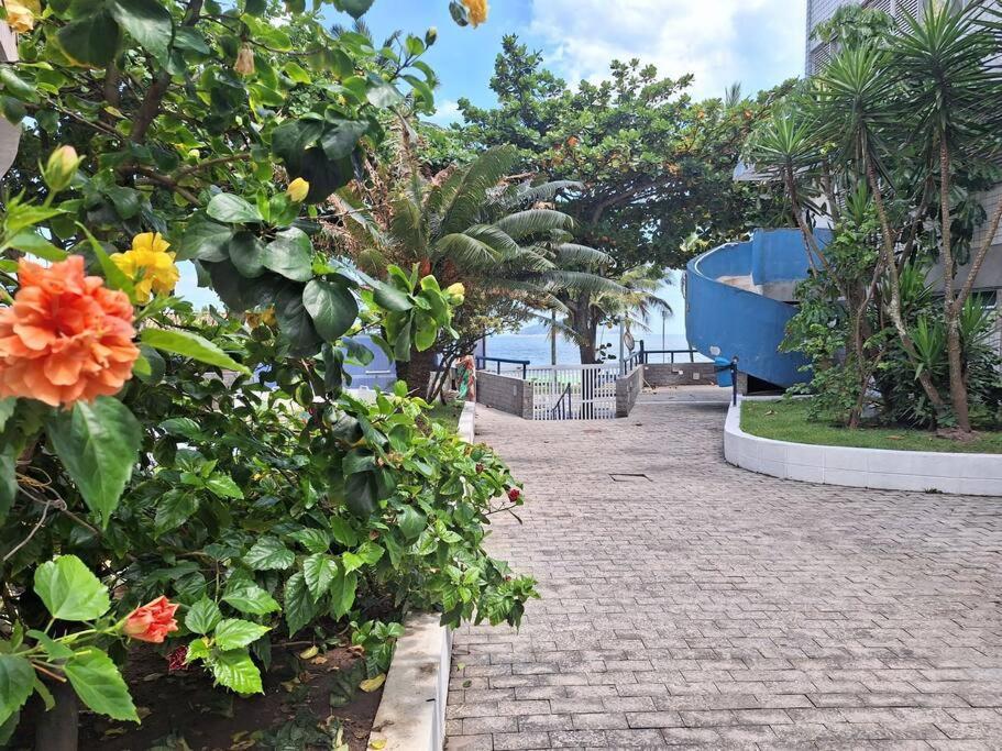 Duplex Pe Na Areia, Praia Do Tombo - Guaruja/Sp. Exterior foto